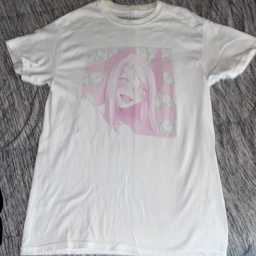 White Anime Shirt